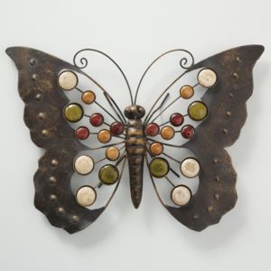 Motýľ (Kovová dekorácia na stenu)