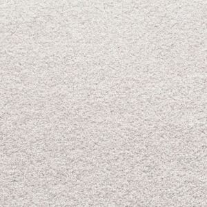 Metrážny koberec FAYE biely - 400 cm