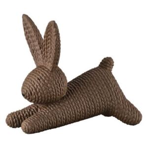 Dekorácia zajačik Rosenthal Rabbits, veľký, hnedý, 13,5 cm