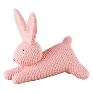 Dekorácia zajačik Rosenthal Rabbits, veľký, ružový, 13,5 cm