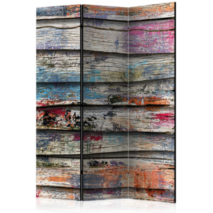 Paraván - Colourful Wood [Room Dividers] 135x172 7-10 dní