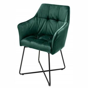 Armlehne stolička zelená