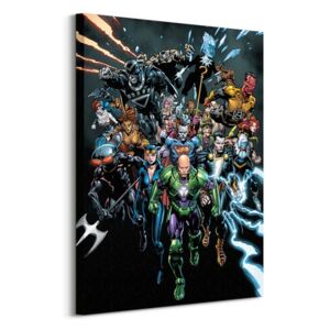 Obraz na plátne DC Comics Justice League (Forever Evil) 60x80 WDC99436