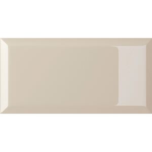 Obklad béžový lesklý 10x20cm vzhľad tehlička BISELLO SETA