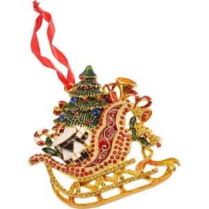Villeroy & Boch Christmas Toys kovová závesná dekorácia Sane, 12 cm