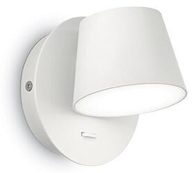 Ideal Lux 167152 LED nástenné svietidlo Gim Bianco 1x6W | 3000K - biele