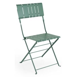 Skladacia stolička BRADANO - Zelená
