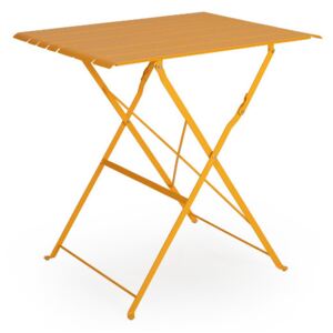 Skladací stôl BRADANO - Žltá
