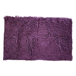 Koupelnová předložka fialová Rasta Micro 50 x 80 cm