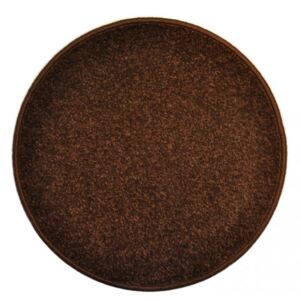 Eton hnědý koberec kulatý průměr 80 cm