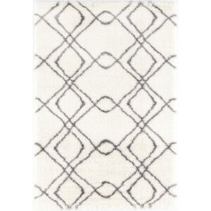 Kusový koberec Pearl 510 white/l.grey 80 x 150 cm