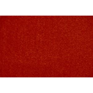 Kusový vínově červený koberec Eton 50 x 80 cm
