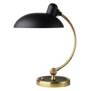 Fritz Hansen Stolná lampa Kaiser Idell Luxus, matt black / brass