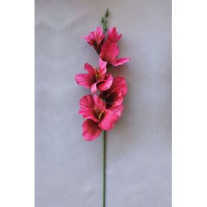 Umelé kvety gladiola ružová