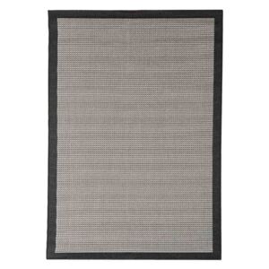 Čierny vonkajší koberec Floorita Chrome, 160 × 230 cm
