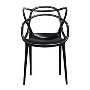 SKLADOM: Dizajnová stolička Aspen - čierna - POSLEDNÝ KUS