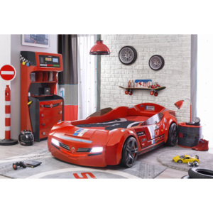 Detská izba Champion-Racer II - Detská posteľ auto turbo Champion Racer