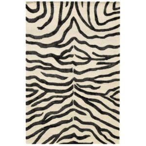 Koberec Bakero Zebra Black, 122 × 183 cm