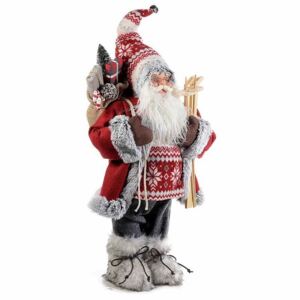 Červený Santa Claus 80 cm