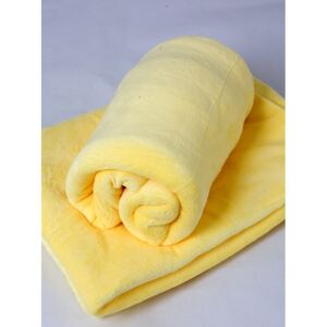 Žltá deka 150 x 200 cm