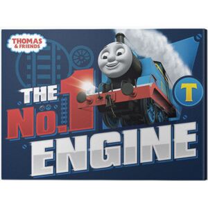 Obraz na plátne Thomas Friends - The Number One Engine, (40 x 30 cm)