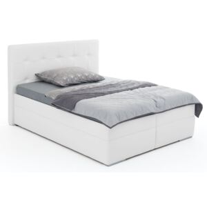 DREVONA Manželská posteľ 180 cm biela IMPERIA 2, M01