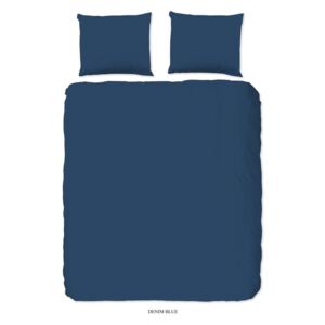 Modré bavlnené obliečky na jednolôžko Good Morning Universal, 220 x 240 cm