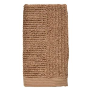 Jantárovohnedý uterák zo 100% bavlny Zone Classic Amber, 50 × 100 cm