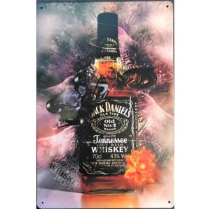 Ceduľa Jack Daniels 30cm x 20cm Plechová tabuľa