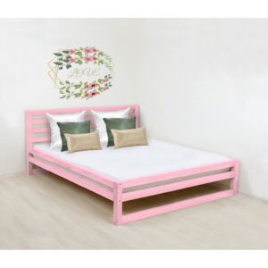 Benlemi Dvojlôžková posteľ DeLuxe 200x190 cm Farba: Ružová