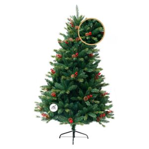 Umelý vianočný stromček 3D jedľa tatranská 180 cm