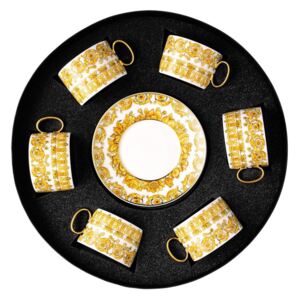 Rosenthal darčekový servis šálok na čaj s tanierikmi Versace Medusa Rhapsody