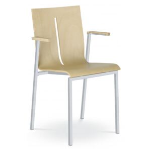 LD SEATING Konferenčná stolička TWIST 250-N2, kostra šedá