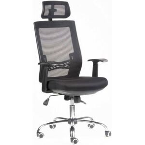 MERCURY kancelárska stolička MARIKA YH-6068H čierna