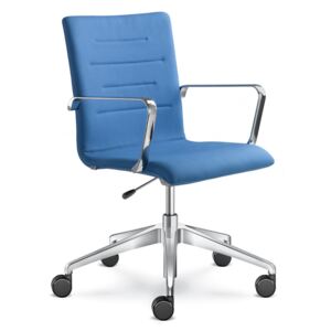 LD SEATING kancelárska stolička OSLO 227-F80-N1, kríž a područky čierne