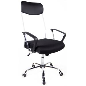 MERCURY kancelárska stolička PREZIDENT čierno-biela
