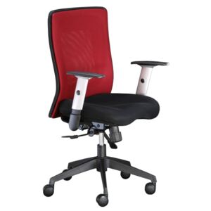 ALBA kancelárská stolička LEXA bez podhlavníka,farba vínová