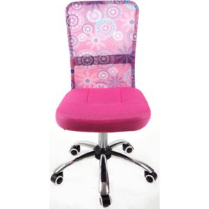 Mercury detská stolička DINGO - farba ružová