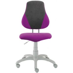 ALBA detská rostoucí stolička FUXO V-line fialovo-šedá