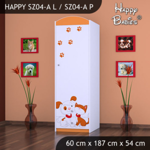 Skriňa Happy Orange SZ04-A