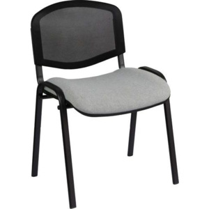 Konferenčná stolička ISO Mesh, sivá