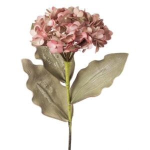 Umelá kvetina Hortenzia pink 1P130, H85cm
