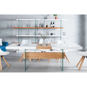 Dizajnový jedálenský stôl rozkladací Livid 160-200cm