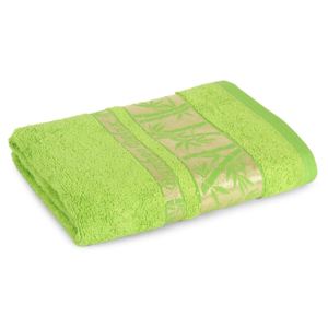 Bambusový uterák Bonia svetlozelený zelena