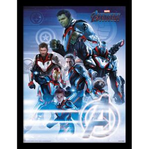 Rámovaný Obraz - Avengers: Endgame - Quantum Realm Suits