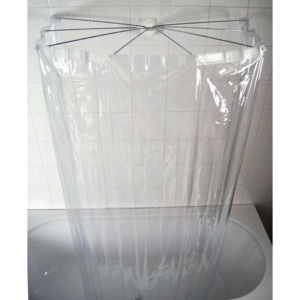 Sapho Ridder Ombrella - Skládací sprchová kabina 1000x700 mm, průhledná 58200 - 3 roky rozšířená záruka