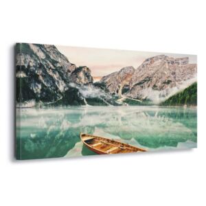 Obraz na plátne - Turquoise Lake 100x75 cm