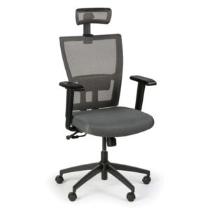 Kancelárska stolička AM, sivá