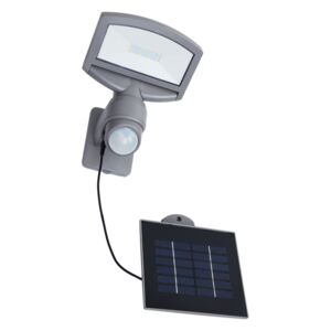 LUTEC 6901601000 SUNSHINE solárne nástenné LED svietidlo so senzorom 3W 4000lm IP44 šedá