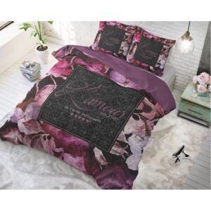 Luxusné kvetinové posteľné obliečky VINTAGE AMOUR 160 x 200 cm
